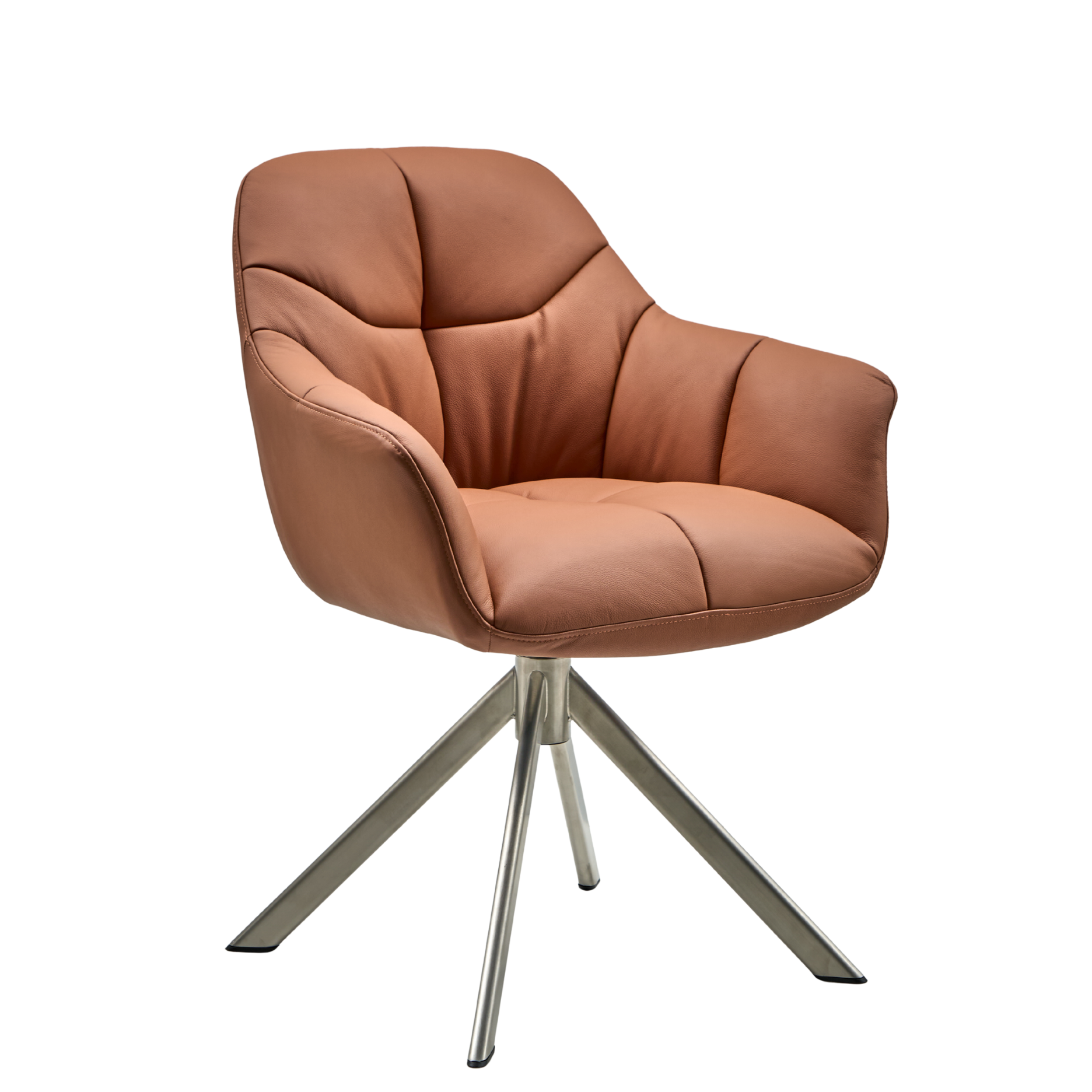 New Age Premium - læder m- drejeben (stainless steel)